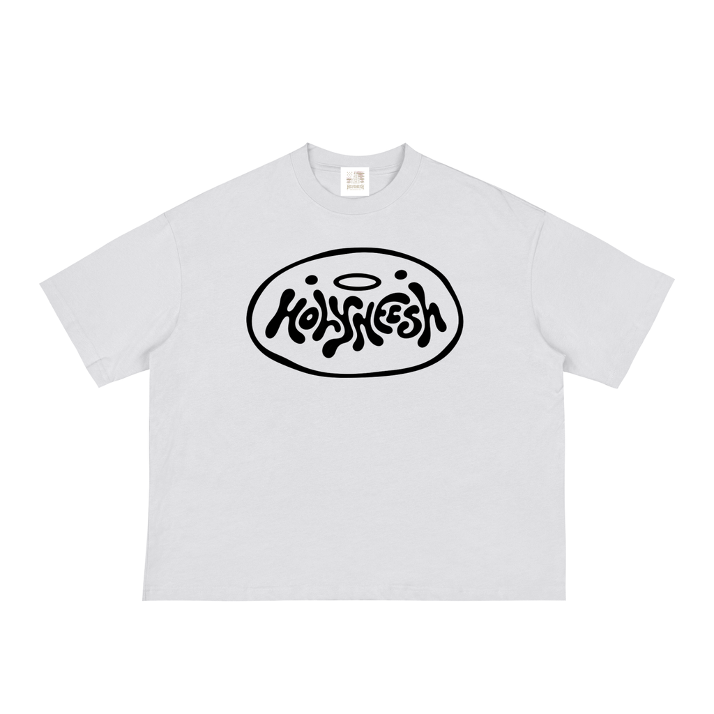 Black HolySheesh Meltmark Boxy Tee