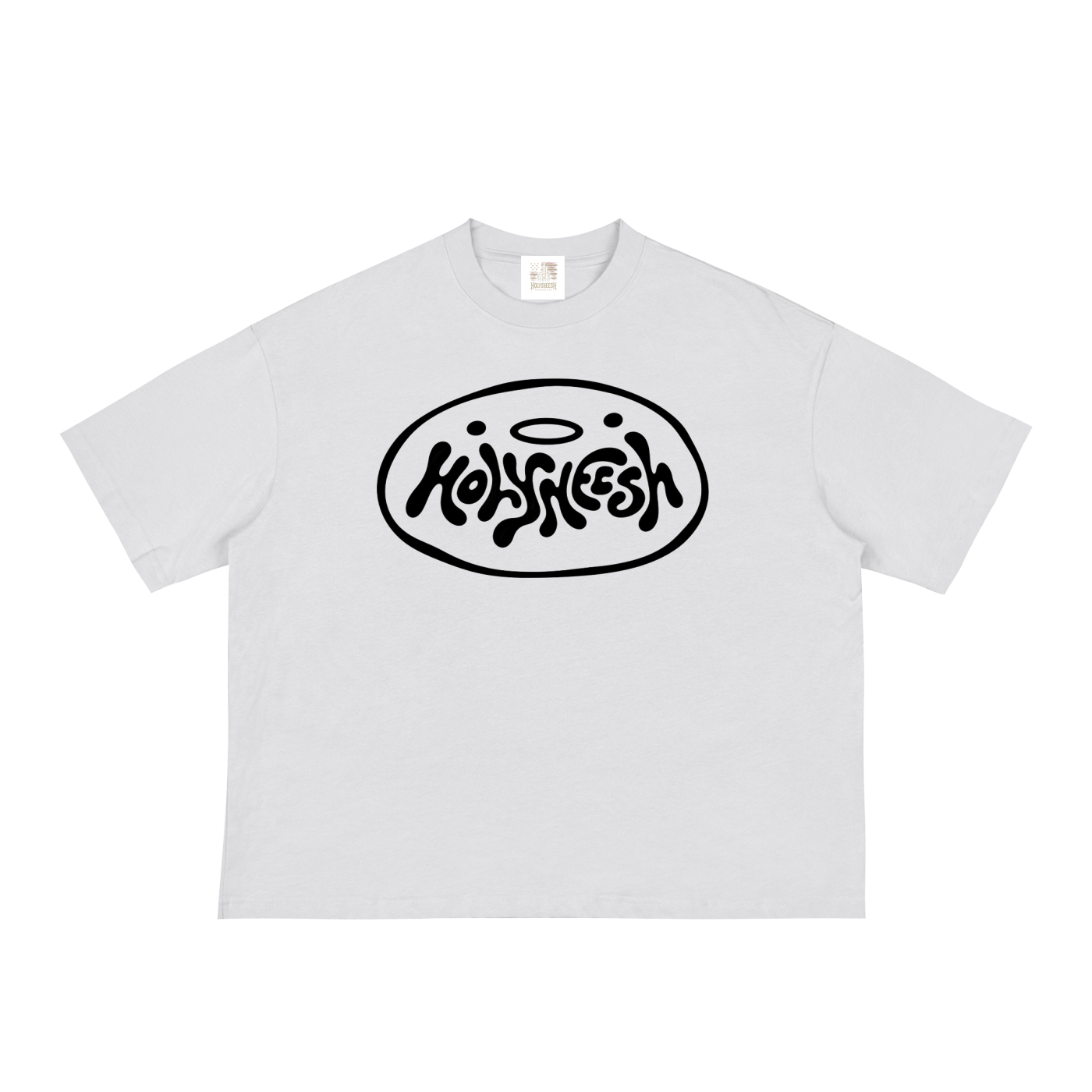 Black HolySheesh Meltmark Boxy Tee