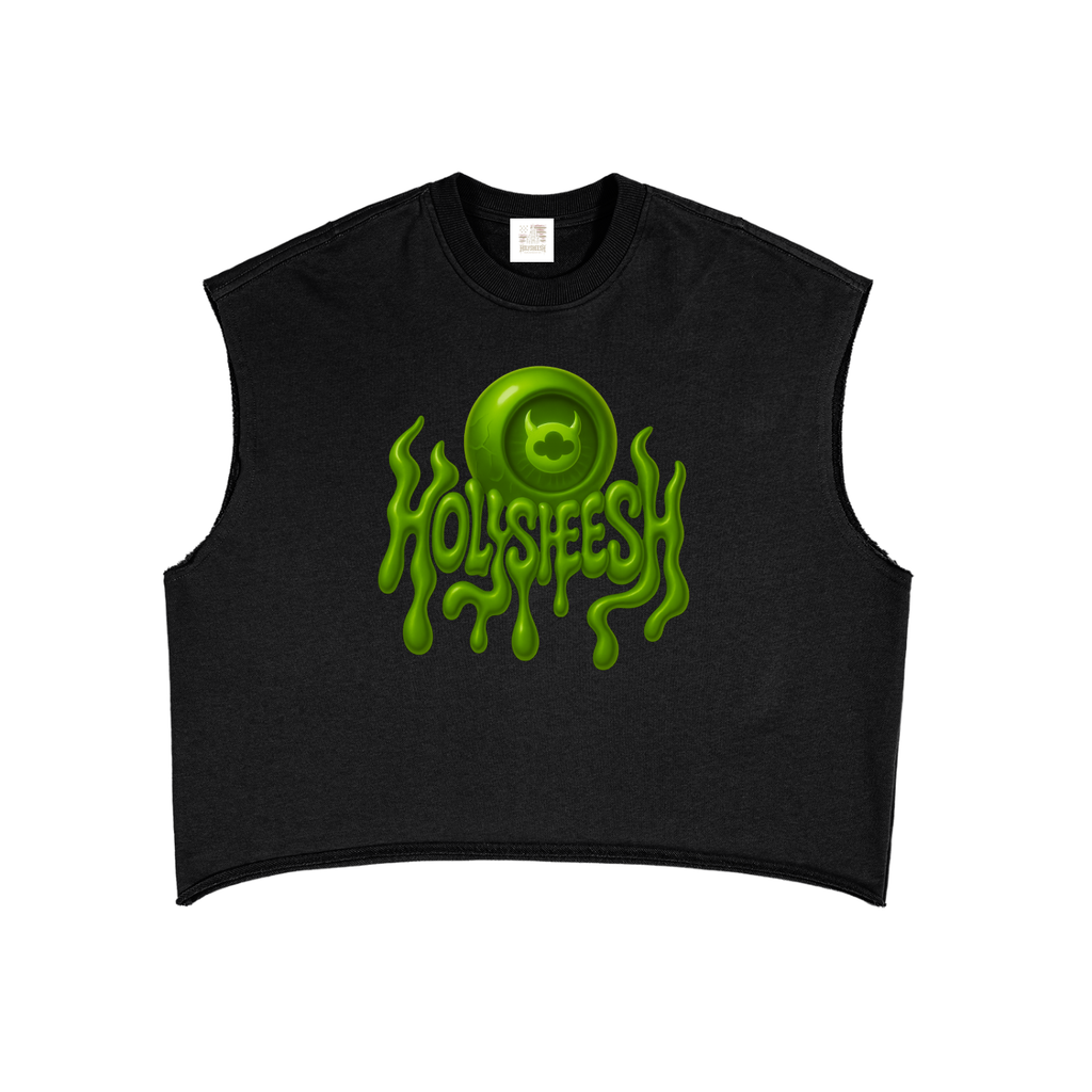 Holysheesh green ooze logo Tank Top