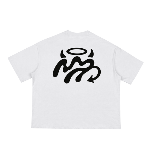 Black HolySheesh Meltmark Boxy Tee