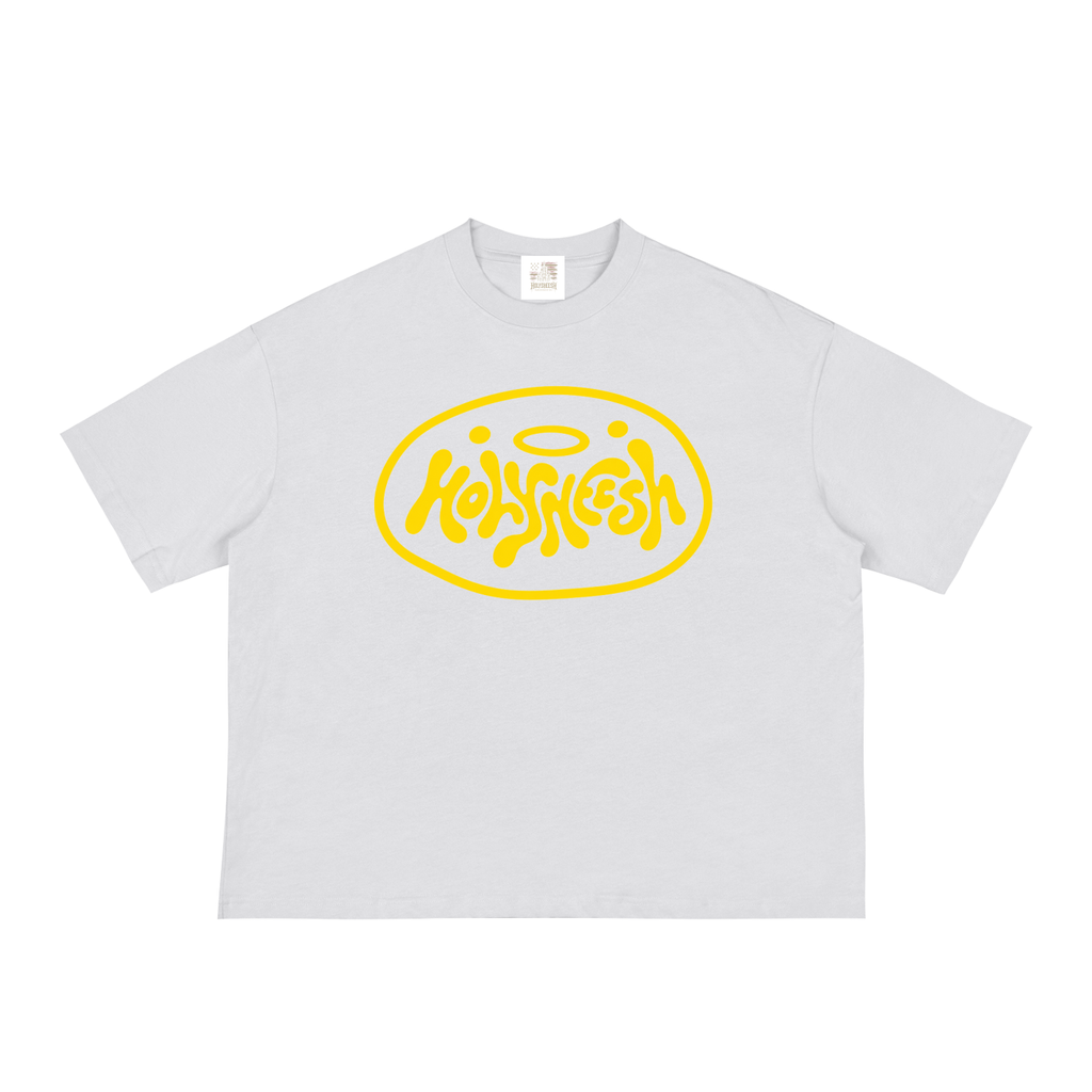Yellow HolySheesh Meltmark Boxy Tee