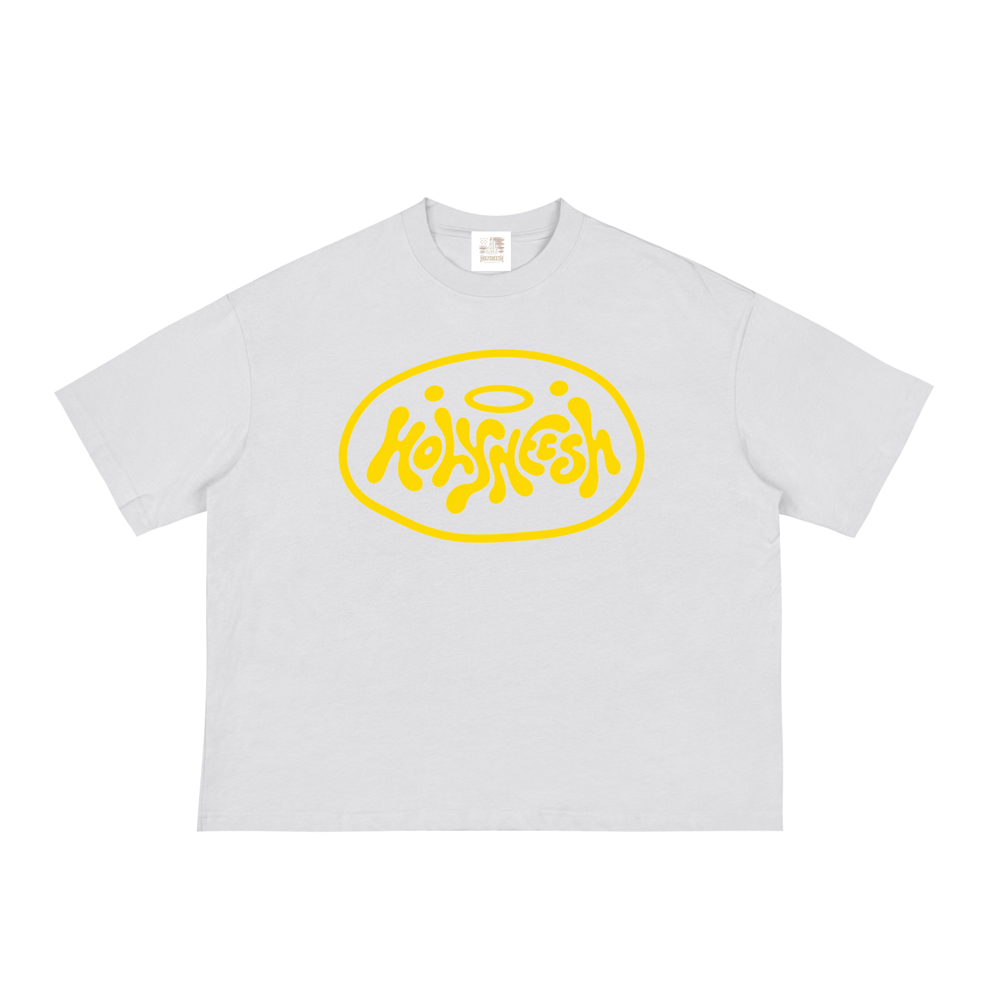 Yellow HolySheesh Meltmark Boxy Tee