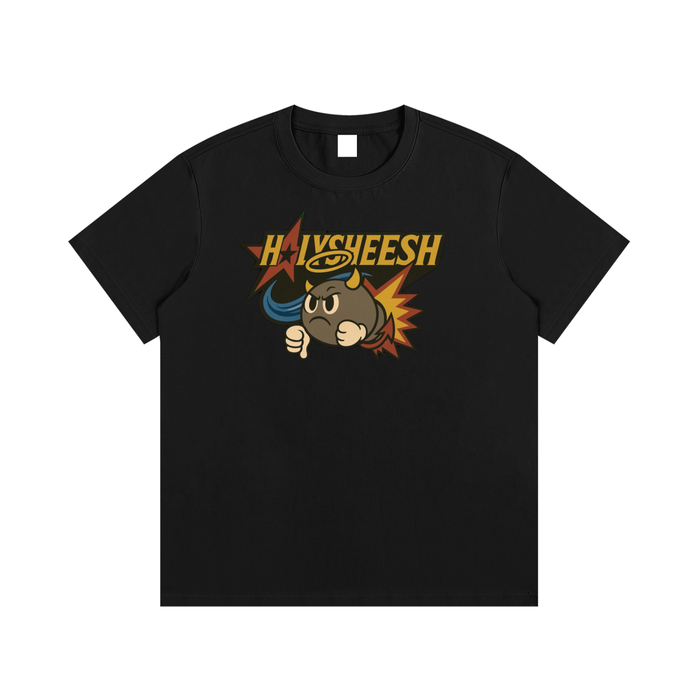 Sheesh Rocket logo Meltmark  T-Shirt