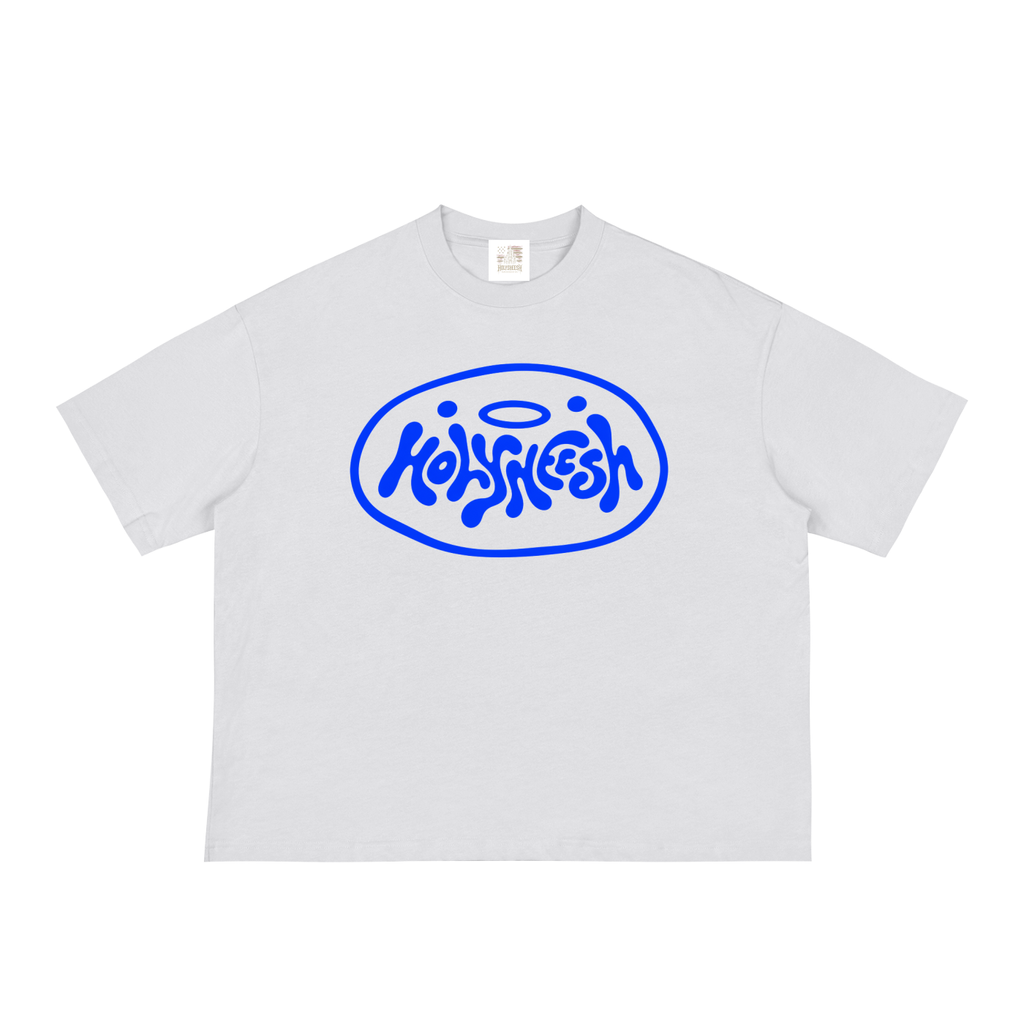 Blue HolySheesh Meltmark Boxy Tee