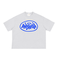 Blue HolySheesh Meltmark Boxy Tee