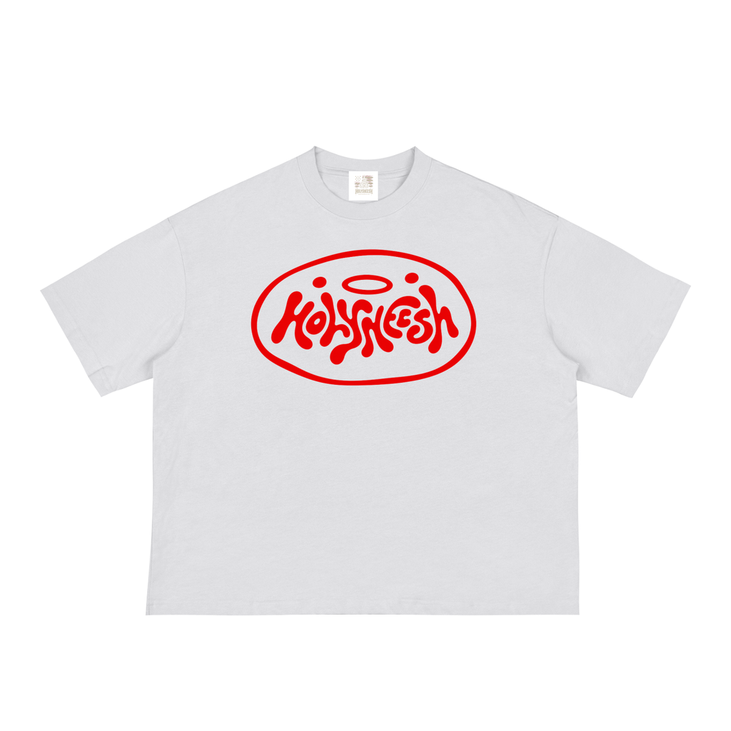 Red sheesh Meltmark Boxy Tee