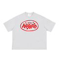Red sheesh Meltmark Boxy Tee