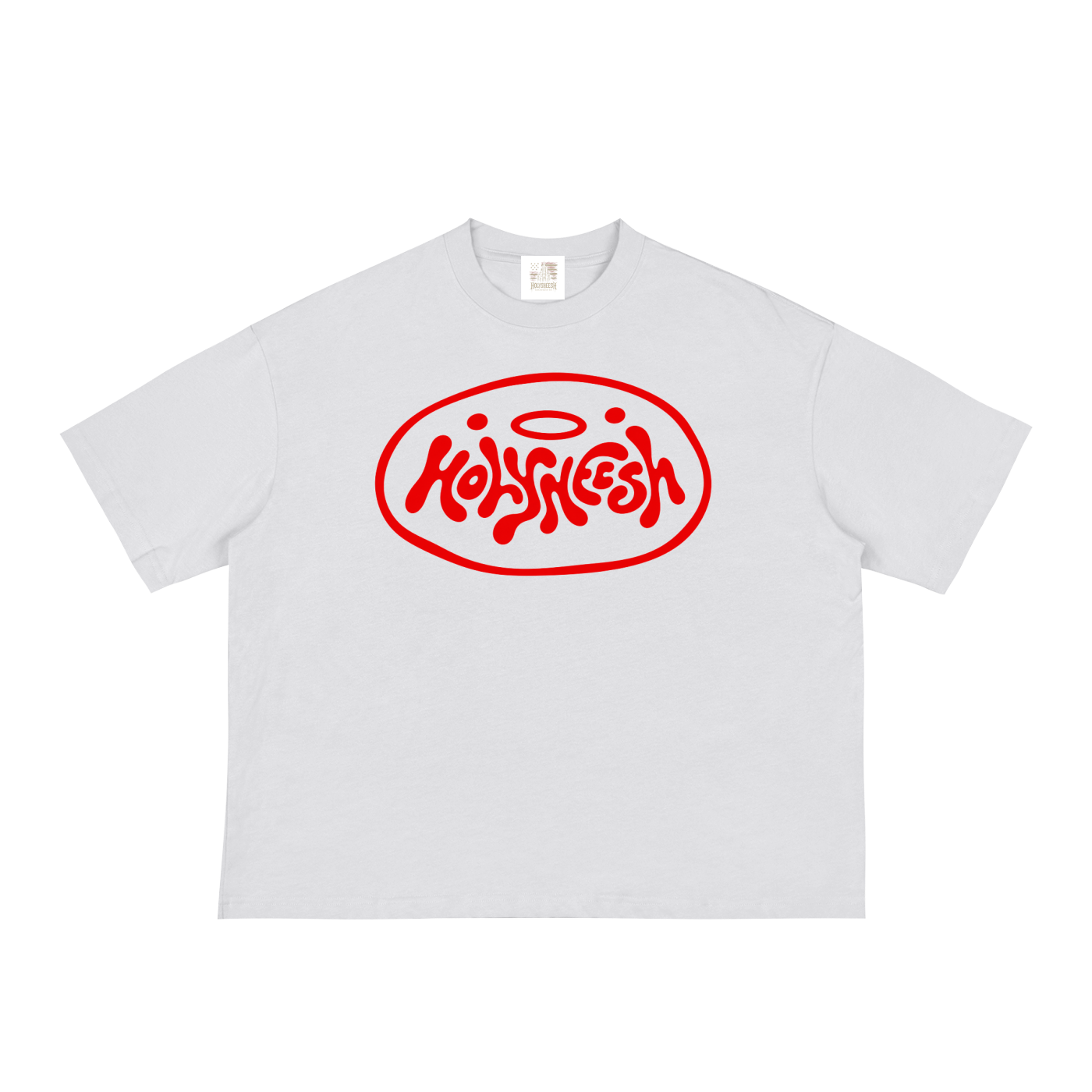 Red sheesh Meltmark Boxy Tee