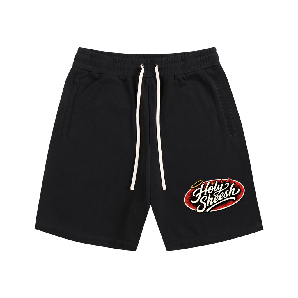 Holysheesh stamp logo Shorts