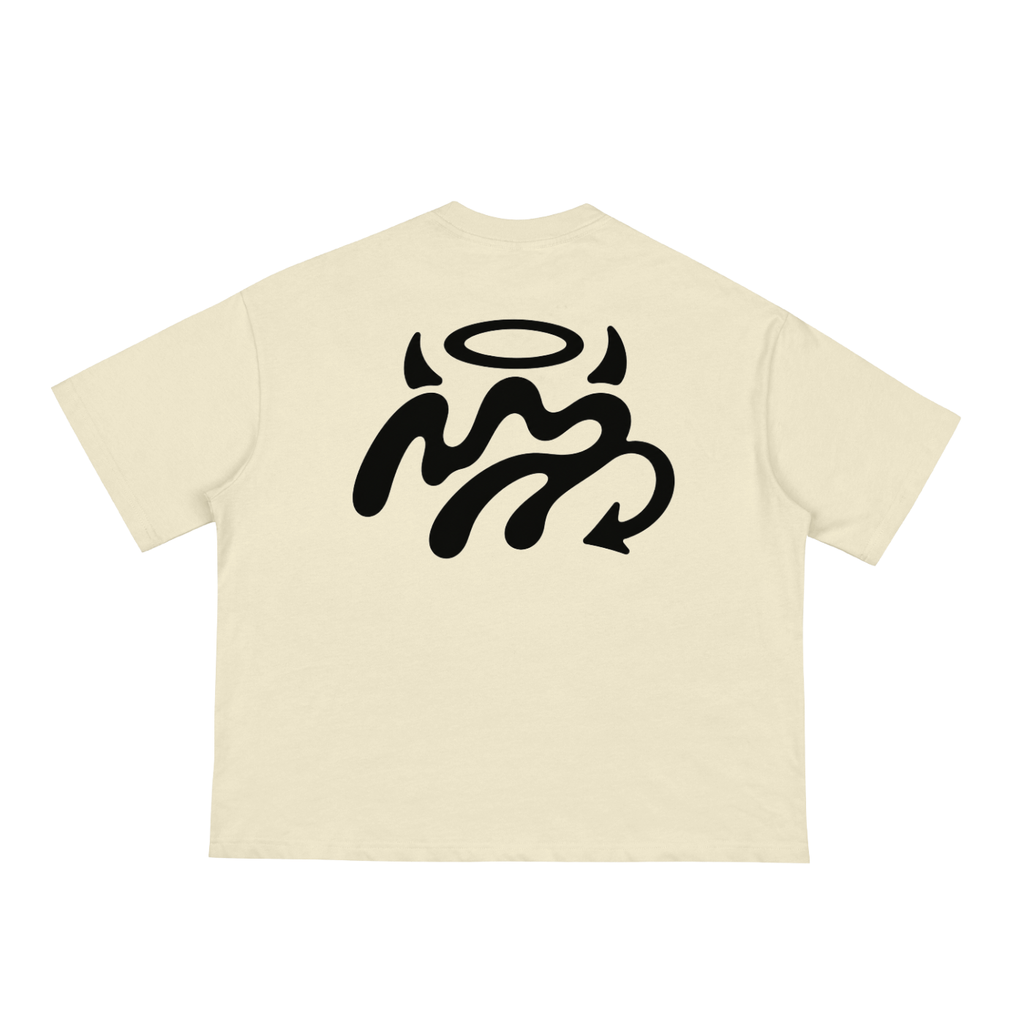 Black HolySheesh Meltmark Boxy Tee